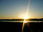 Sonnenuntergang auf Rügen